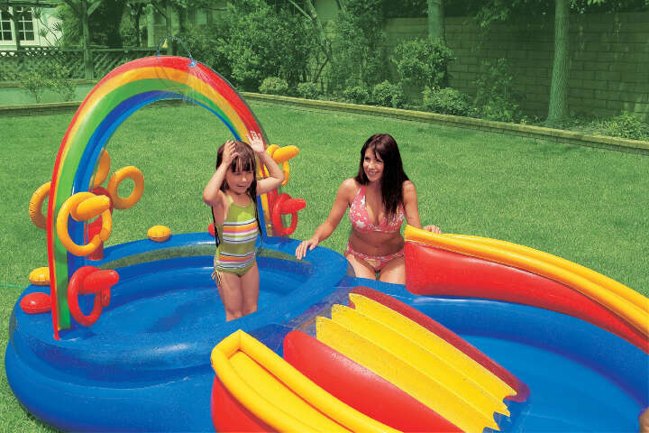INTEX Aufblasbarer Pool Playcenter Ring Play